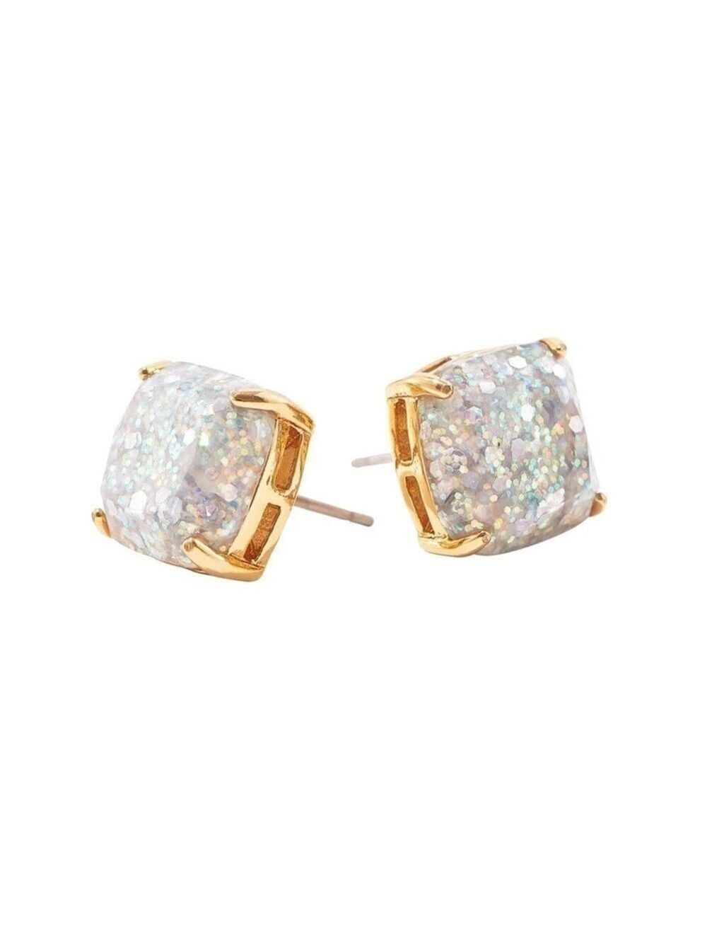 Kate Spade Mini Small Square Stud Earrings - Picture 4 of 11